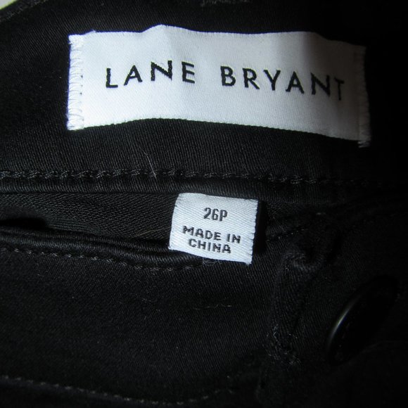 NWT! Lane Bryant On-The-Go Black Ankle Pants - Size 26 - Picture 4 of 10